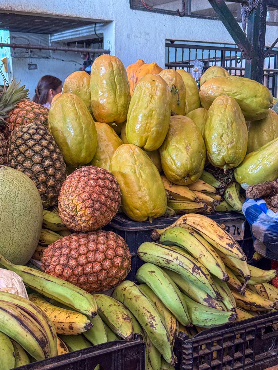 Fresh fruit at León's central market, Nicaragua