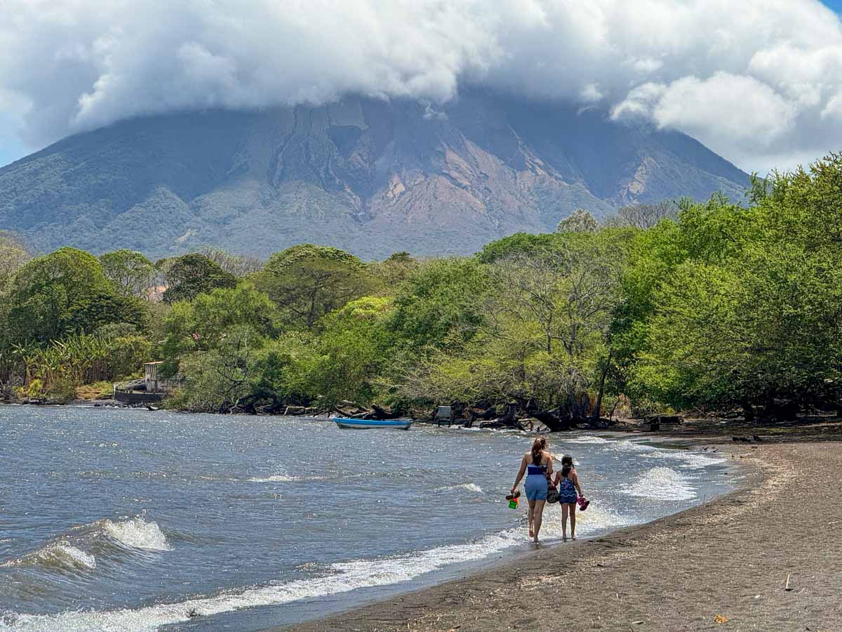 Concepción Volcano view from Punta Jesús María, Ometepe