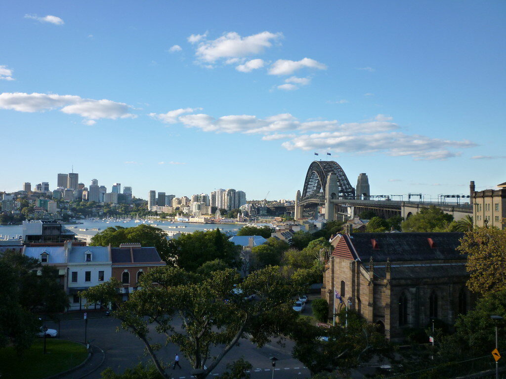 The Rocks neighborhood Sydney, Australia