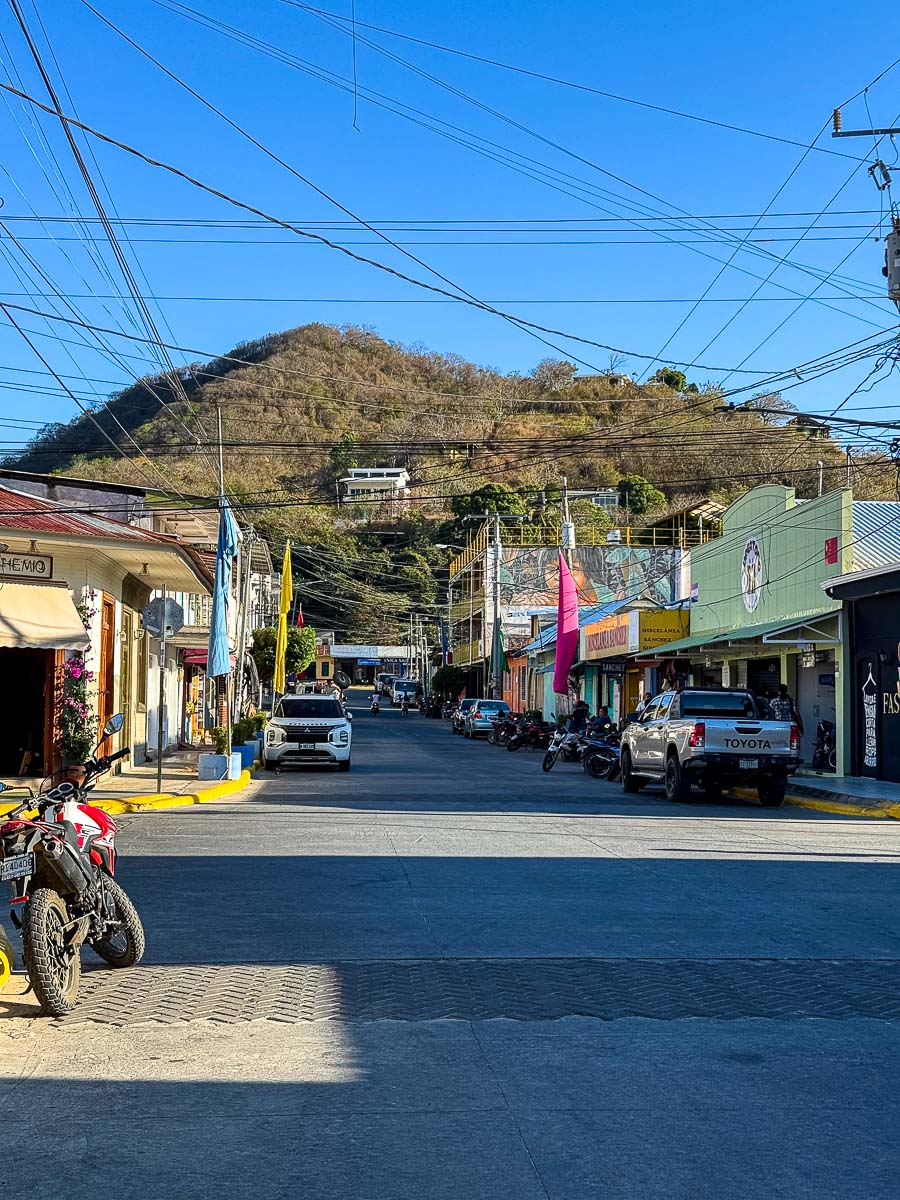 Walking around the small, walkable town of San Juan del Sur